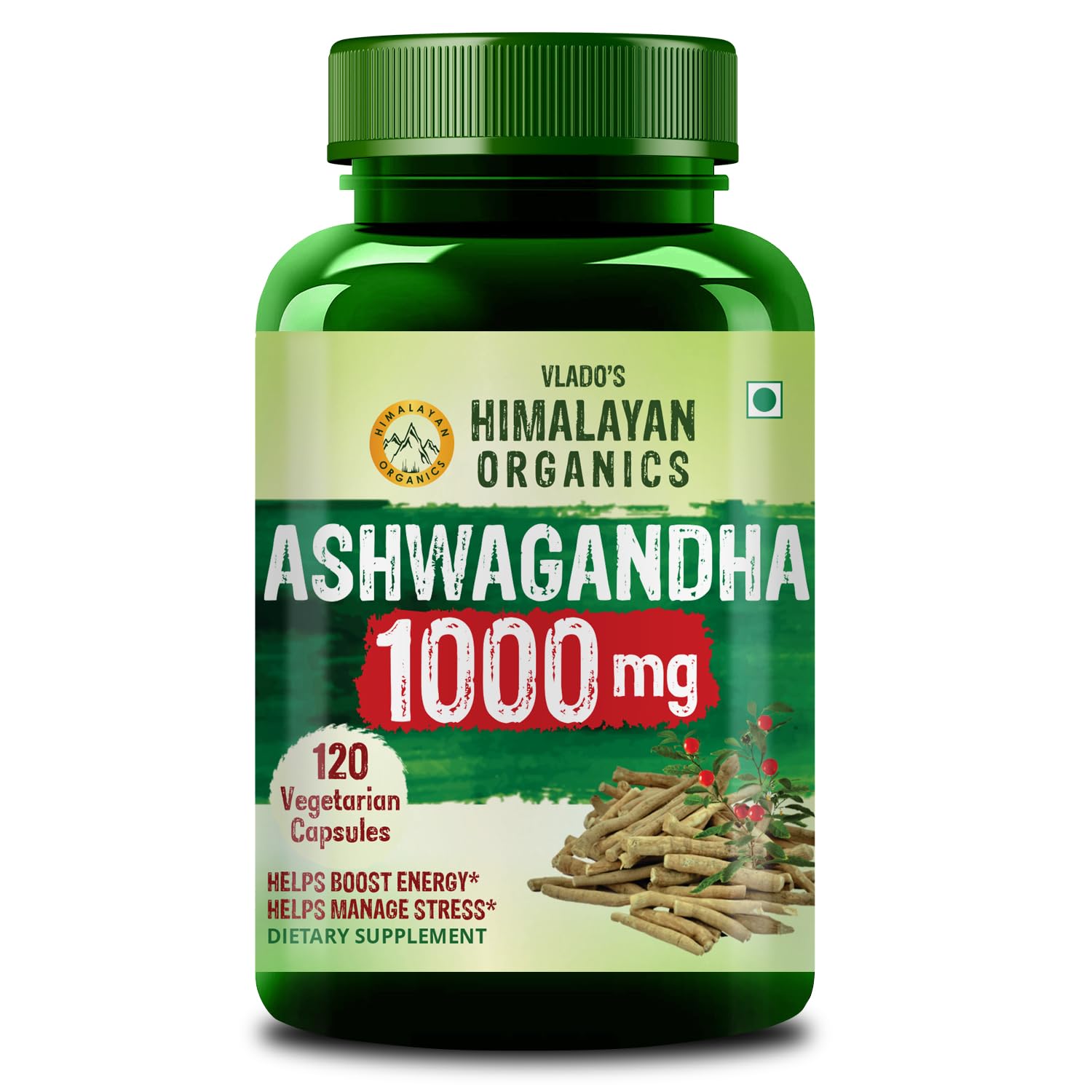 Himalayan Organics Plant Based Ashwagandha
