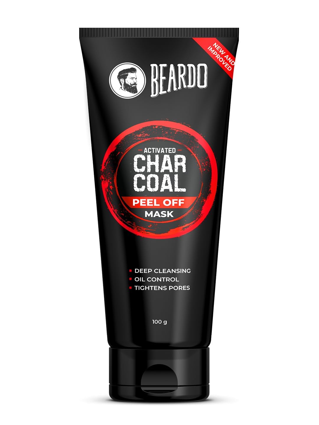 Beardo Activated Charcoal Peel Off Mask for Men