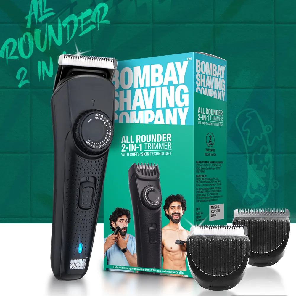 Bombay Shaving All Rounder 2-in-1 Trimmer