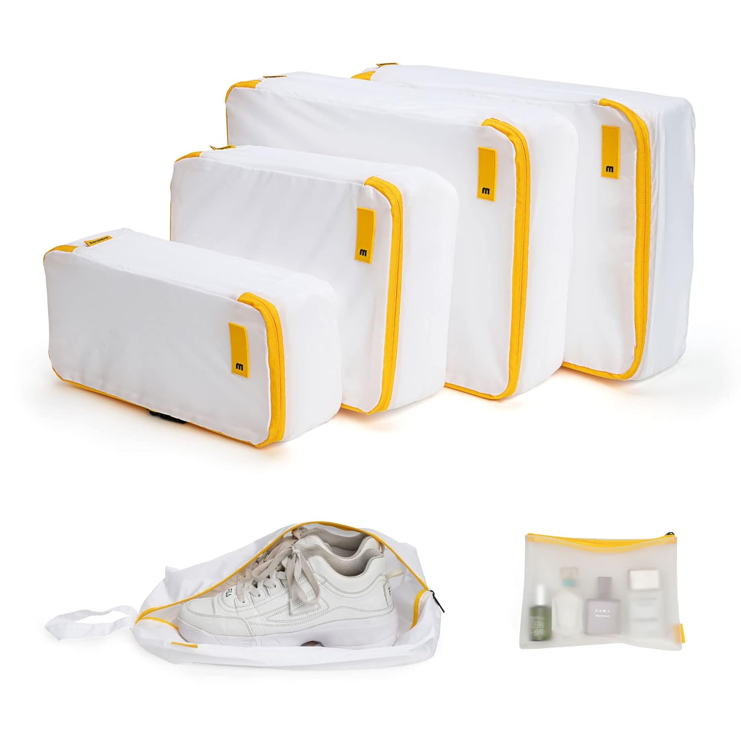 MOKOBARA The Packing Cube Nylon Fabric Water Resistant Travel Organizer