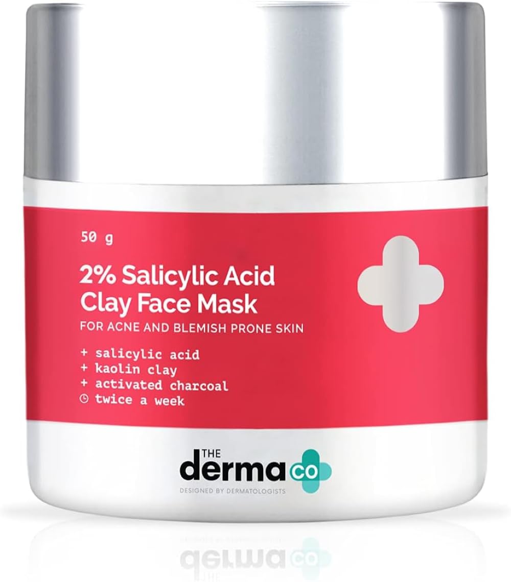 The Derma Co 2% Salicylic Acid Clay Face Mask for Men