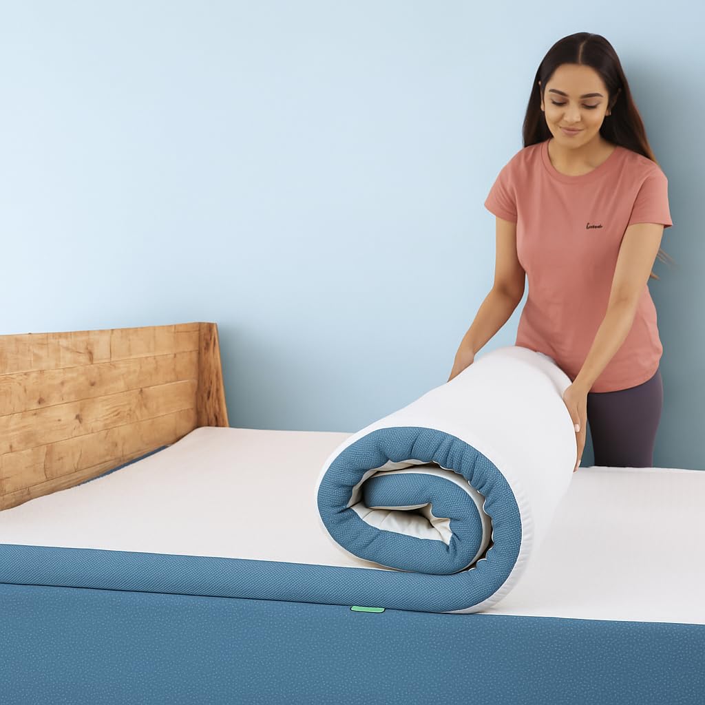 UrbanBed Cool Gel Memory Foam Mattress Topper King Size