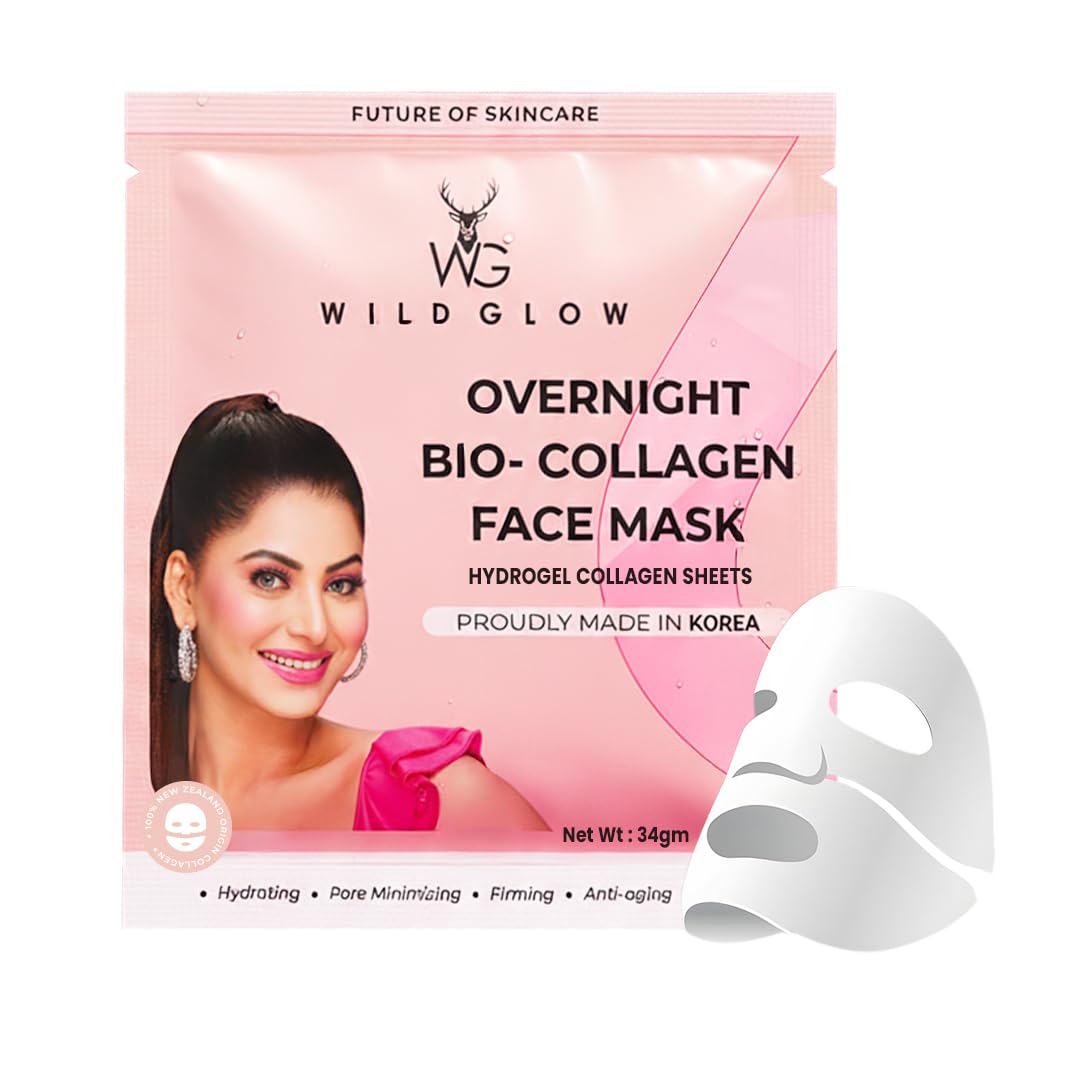WILDGLOW Korean Glass Skin Bio-Collagen Overnight Face Mask