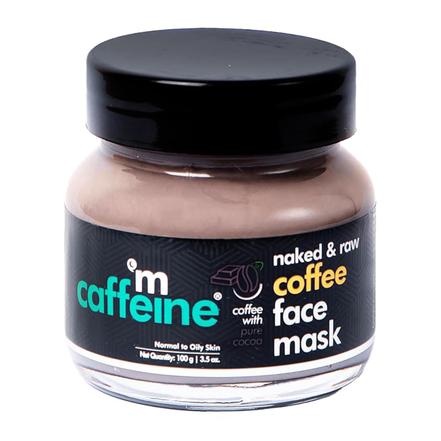 mCaffeine Coffee De Tan Face Pack Mask with Kaolin Clay, Multani Mitti & Bentonite Clay