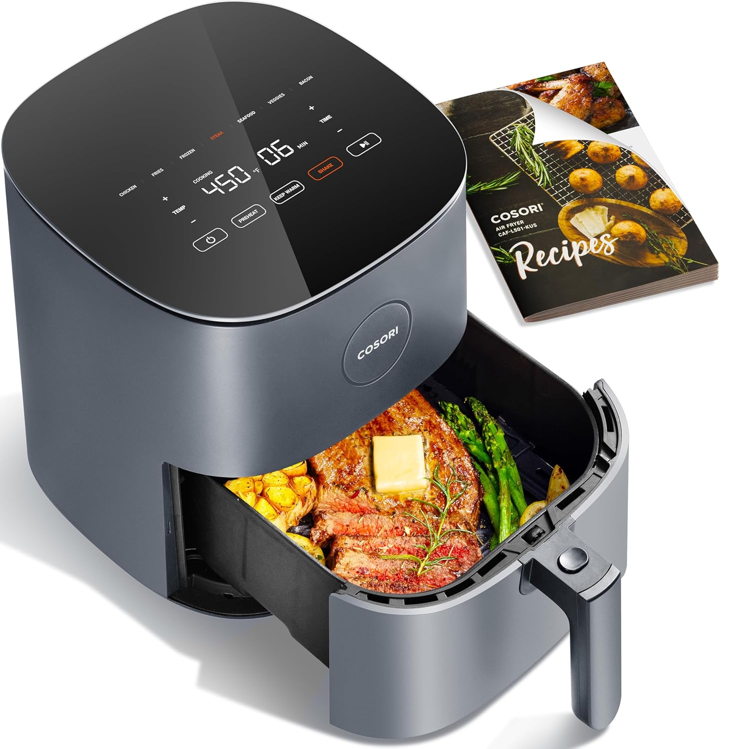 COSORI Air Fryer 5 QT (4.7 Litre) Black