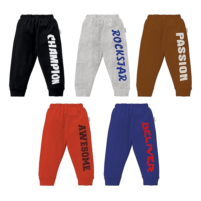 NammaBaby Cotton Pajama Pants with All Over Print for Boys and Girls