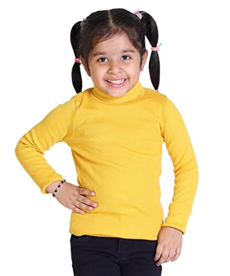 TINY HANDS Wool Boys High-Neck Full Sleeves Thermal Top