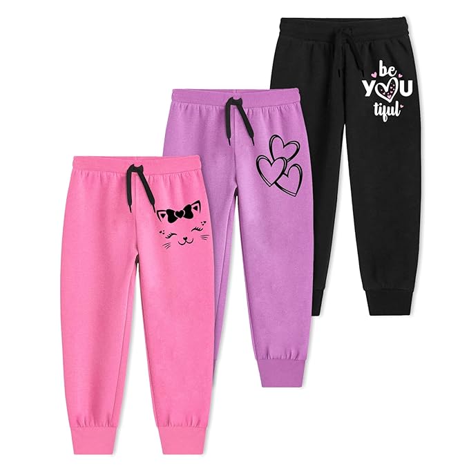 Trampoline Cotton Trackpants for Kids Pack