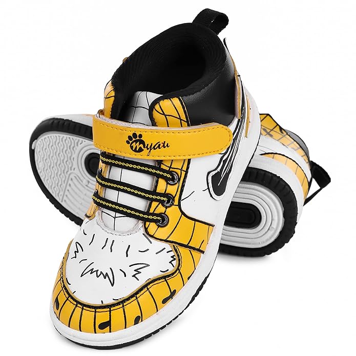 Myau Mid Ankle Stylish Shoes for Active Kids