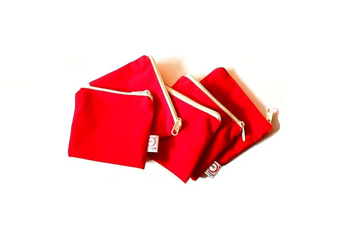 red velvet pouch
