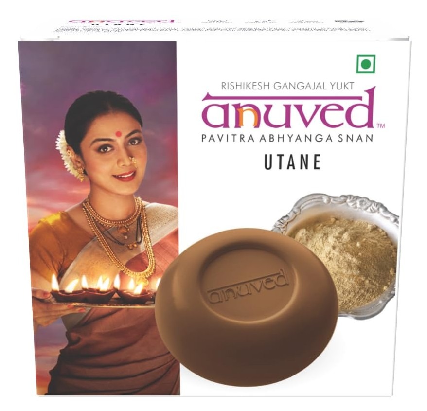 Anuved Utane (Ubtan) Natural Scrub Soap