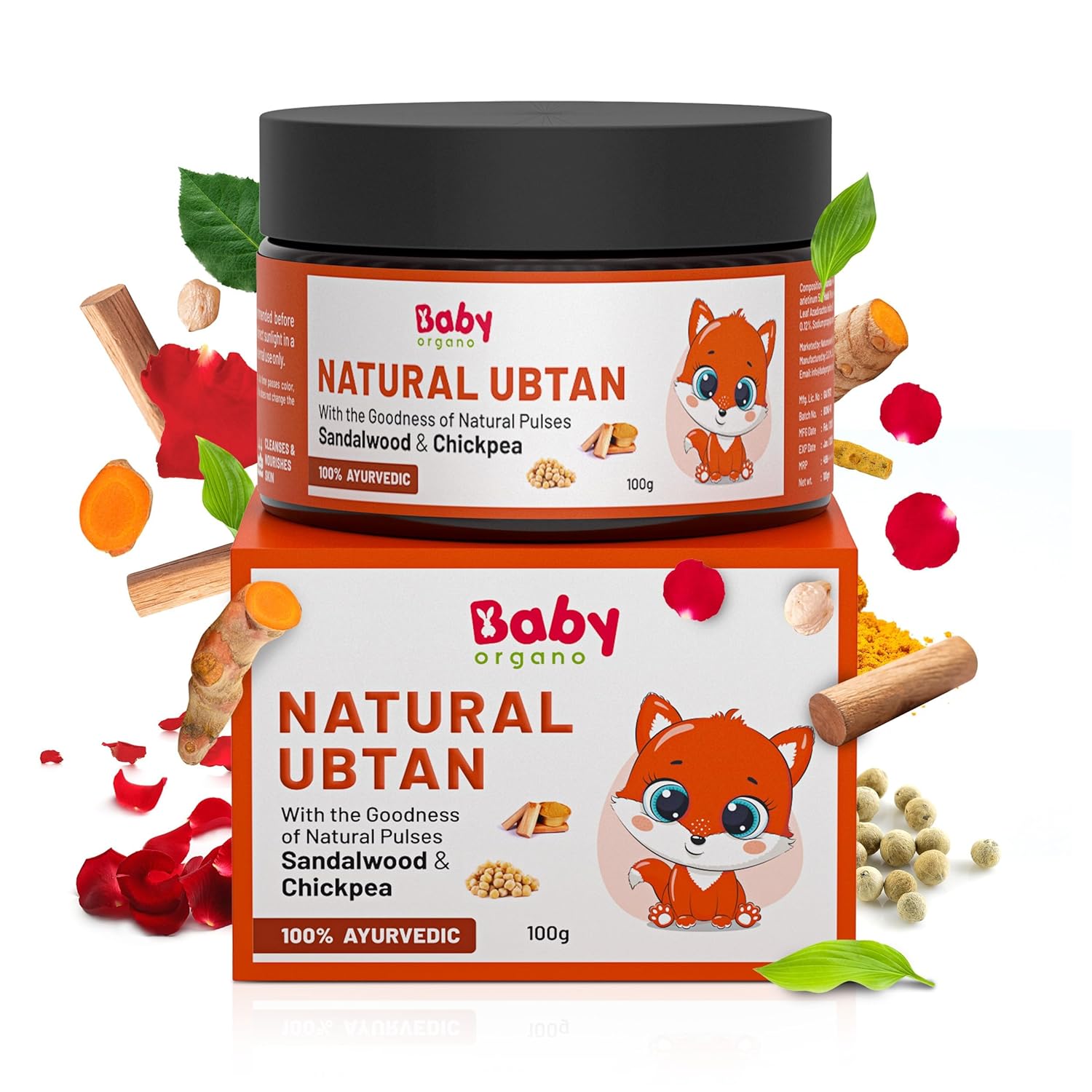 BabyOrgano Natural Ubtan