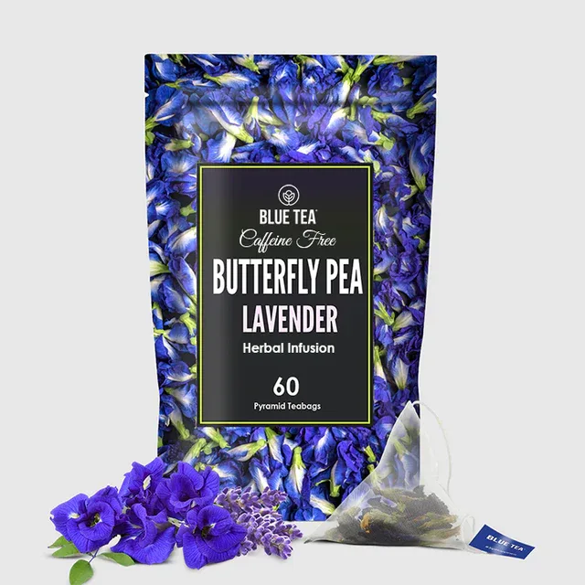 Butterfly Pea Lavender Herbal Tea