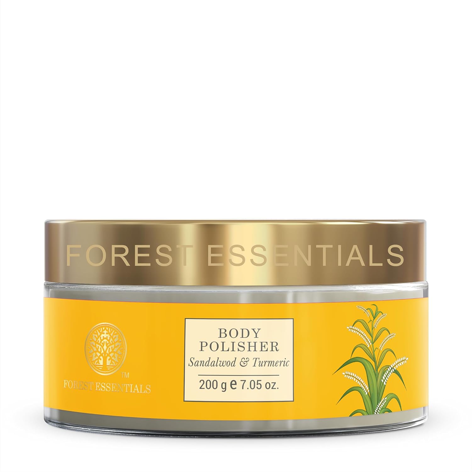 Forest Essentials Sandalwood & Fresh Turmeric Body Polisher