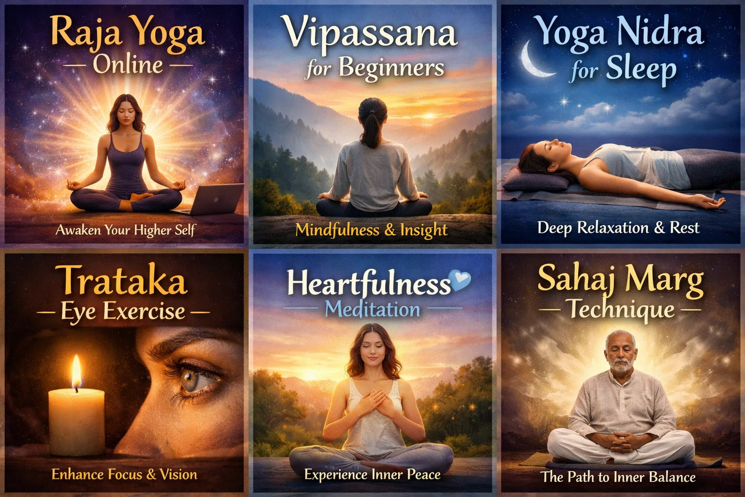 Learn meditation online