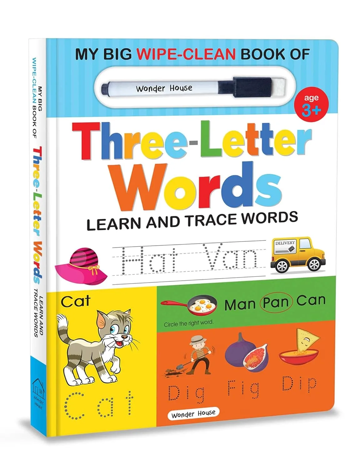 Wipe And Clean Book of Three Letter Words