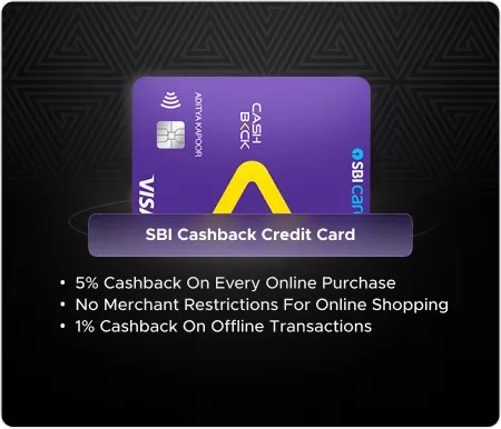 SBI Cashback Credit Card